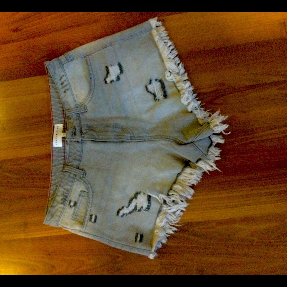 High waist boutique shorts